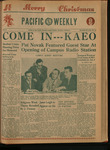 Pacific Weekly, December 20, 1946
