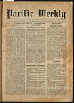 Pacific Weekly, September 21, 1909 by University of the Pacific