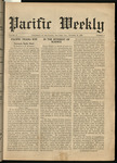 Pacific Weekly, October 12, 1909 by University of the Pacific