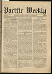 Pacific Weekly, October 19, 1909 by University of the Pacific