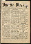 Pacific Weekly, November 23, 1909 by University of the Pacific