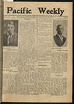 Pacific Weekly, January 18, 1910 by University of the Pacific