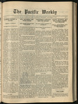 The Pacific Weekly, September 27, 1911