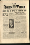 The Pacific Weekly, September 29, 1921