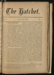 The Hatchet, August 18, 1886 by University of the Pacific