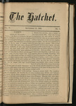 The Hatchet, September, 15, 1886 by University of the Pacific