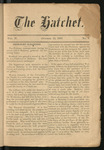 The Hatchet, October 13, 1885 by University of the Pacific