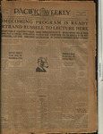 The Pacific Weekly, October 31, 1929