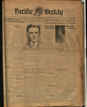 The Pacific Weekly, March 27, 1930