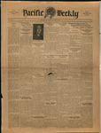 The Pacific Weekly, October 19, 1933 by Associated Students of the College of the Pacific
