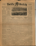 The Pacific Weekly, November 16, 1933 by Associated Students of the College of the Pacific