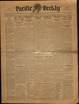 The Pacific Weekly, May 24, 1934 by Associated Students of the College of the Pacific