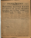 The Pacific Weekly, September 20, 1928 by Associated Students of the College of the Pacific