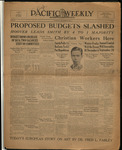 The Pacific Weekly, September 27, 1928 by Associated Students of the College of the Pacific