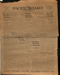 The Pacific Weekly, January 10, 1929 by Associated Students of the College of the Pacific
