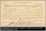 Advertising: Endowment Rank, Knights of Pythias by Knights of Pythias