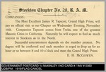 Advertising: Stockton Chapter No. 28 (Masonic) by Stockton Chapter No. 28 (Masonic)