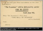 Advertising: The Examiner (L.J. Starr) by The Examiner