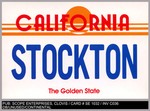 Large Letter: Stockton, California, The Golden State by Scope Enterprises