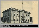 Post Office: Post Office, Stockton, Cal. [437 E. Market St.] by Unknown
