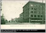 Weber Avenue: Weber Avenue, looking East, Stockton, Cal. by Polychrome Company