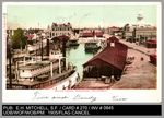 Waterfront: Water Front, Stockton, California by Edward H. Mitchell