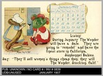 Calendar: January 1907, The Wonder by Unknown