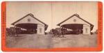 Stockton: (Stockton & Copperopolis Railroad depot, Stockton.) by John Pitcher Spooner 1845-1917