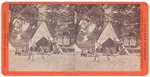 Stockton: (Stockton Guard. Small group in front of tent.) by John Pitcher Spooner 1845-1917