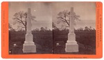 Stockton: "Stockton Rural Cemetery, 1877." (Slaughter monument.) by John Pitcher Spooner 1845-1917