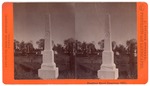 Stockton: "Stockton Rural Cemetery, 1877." (Daniel Christian monument.) by John Pitcher Spooner 1845-1917