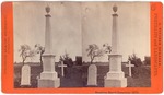 Stockton: "Stockton Rural Cemetery, 1877." (Edwin Colt monument.) by John Pitcher Spooner 1845-1917