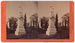 Stockton: "Stockton Rural Cemetery, 1877." (P. Niestrath monument.) by John Pitcher Spooner 1845-1917