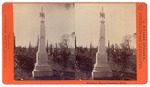 Stockton: "Stockton Rural Cemetery, 1877." (Delia Wilhoit monument.) by John Pitcher Spooner 1845-1917