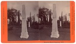 Stockton: "Stockton Rural Cemetery, 1877." (Thomas Crondike monument.) by John Pitcher Spooner 1845-1917
