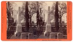 Stockton: "Stockton Rural Cemetery, 1877." (Frederick Eberhart monument.) by John Pitcher Spooner 1845-1917