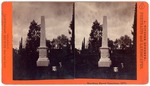 Stockton: "Stockton Rural Cemetery, 1877." (Eden monument.) by John Pitcher Spooner 1845-1917