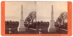 Stockton: "Stockton Rural Cemetery, 1877." (Stephen Starbucks monument.) by John Pitcher Spooner 1845-1917