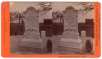 Stockton: "Stockton Rural Cemetery, 1877." (Frank Rock monument.) by John Pitcher Spooner 1845-1917