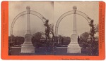 Stockton: "Stockton Rural Cemetery, 1877." (Dorrance monument.) by John Pitcher Spooner 1845-1917