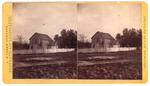 Unidentified Location, Probably in California: (Wood house with fence.) by John Pitcher Spooner 1845-1917