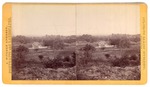 Unidentified Location, Probably in California: (Field with wood house and fence in distance.) by John Pitcher Spooner 1845-1917
