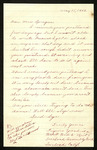 Letter from Fujino Yoshida to Claire D. Sprauge, May 15, 1942 by Fujino Yoshida