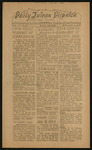 The Daily Tulean Dispatch, November 5, 1942