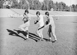 Football-University of the Pacific football players during practice by unknown