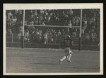 Football-University of the Pacific player Willard Harrell running with ball during Homecoming game by unknown