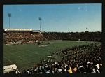 Football-University of the Pacific stadium during game by H. K. Barnett