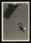Football-Skydiver at University of the Pacific football game by unknown