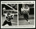 Football-University of the Pacific running back Ryan Benjamin by unknown