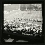 Football-Crowd in stands with view of the game by unknown